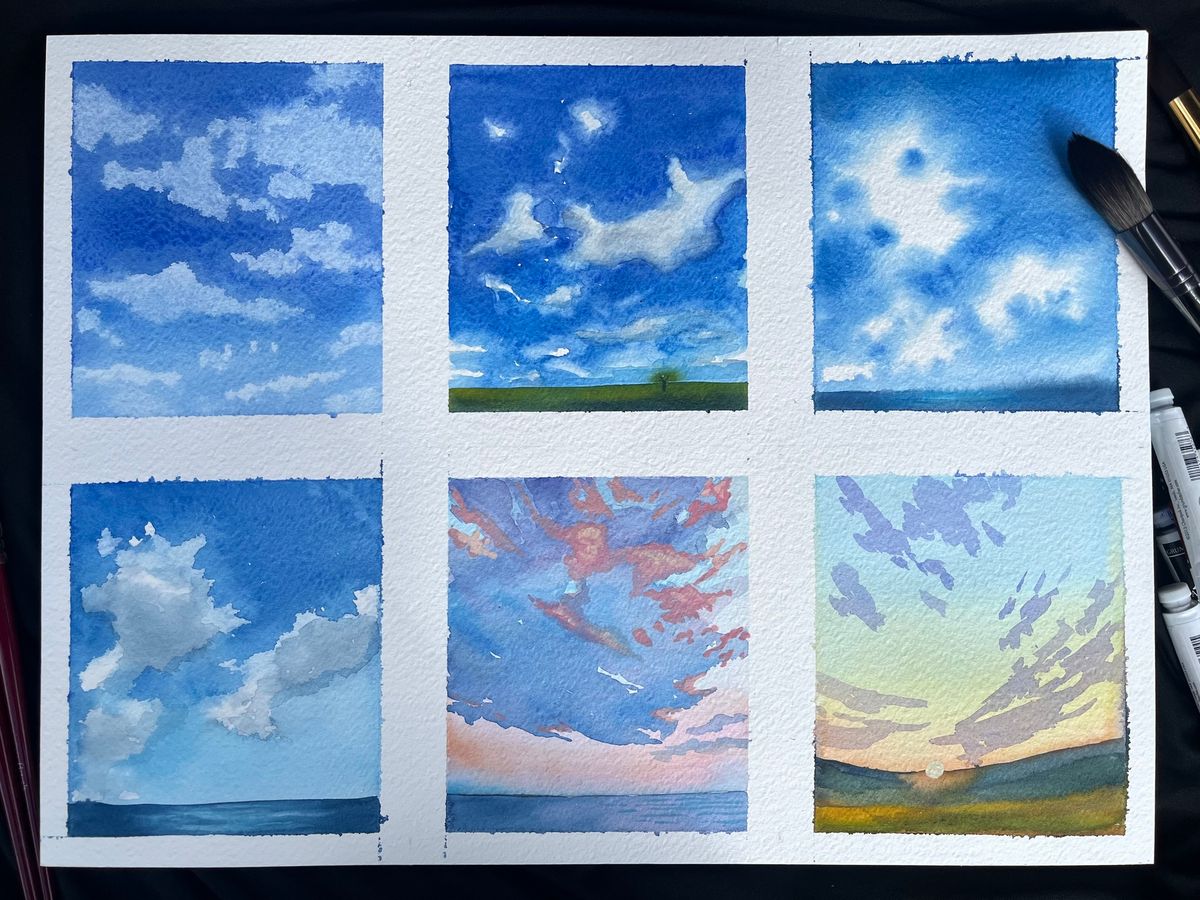 Watercolour Skies