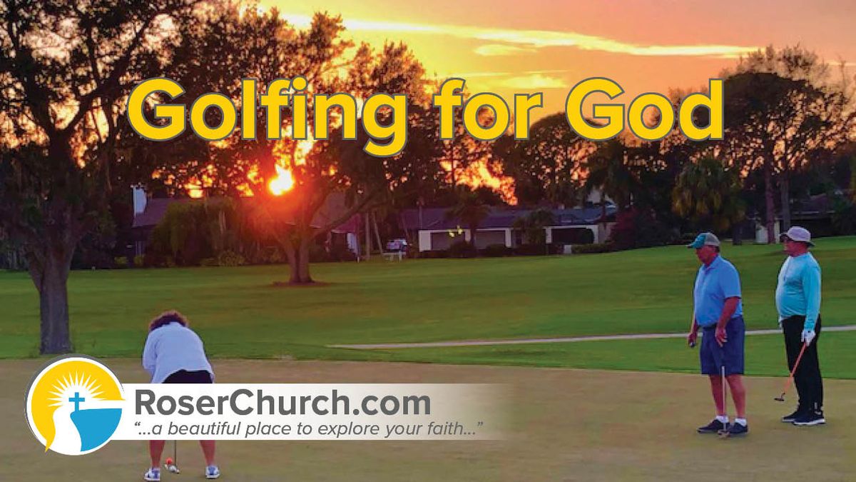 Golf, Dinner & Bible Study