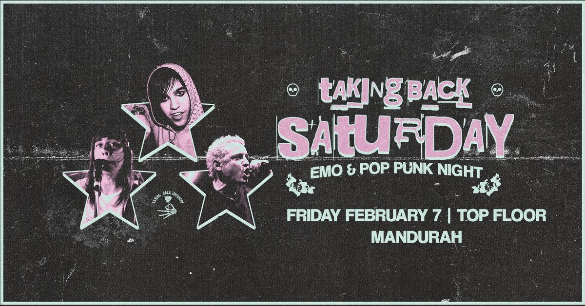 Taking Back Saturday: Emo & Pop Punk Night - Mandurah