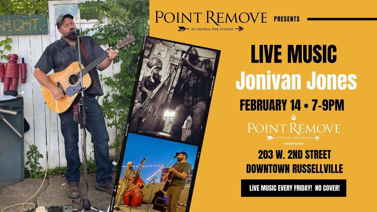 Live Music: Jonivan Jones