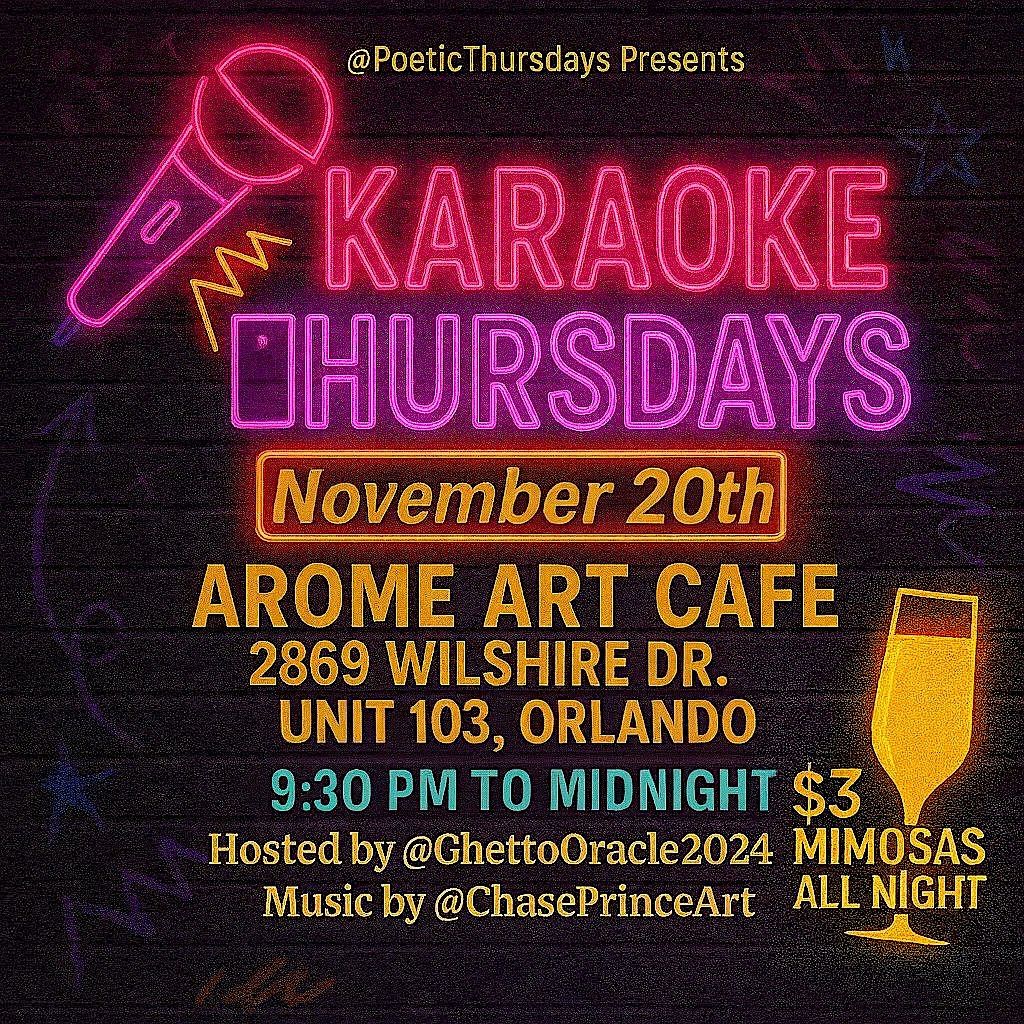 Karaoke Thursday