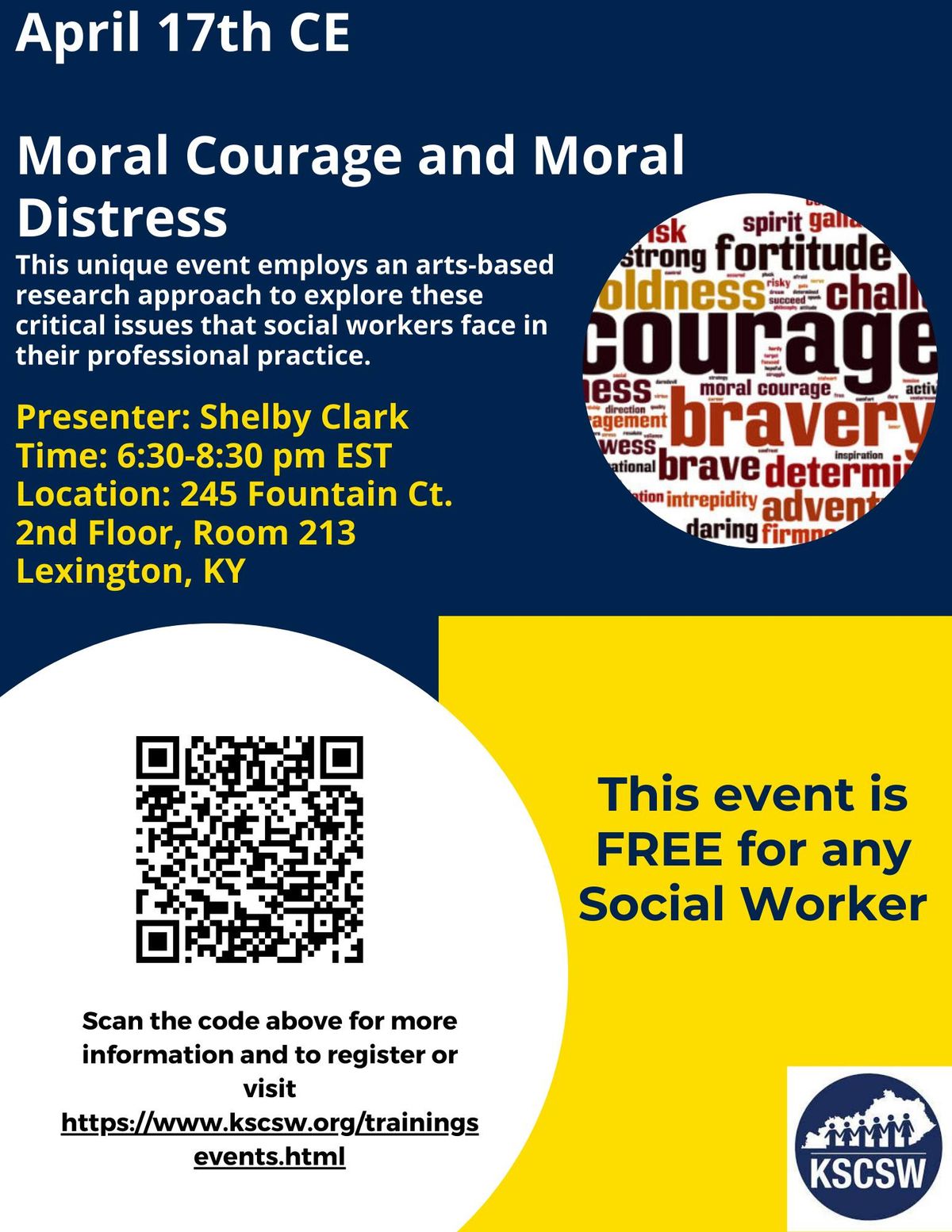 Moral Courage and Moral Distress - 2 Hour CE - FREE for Social Workers