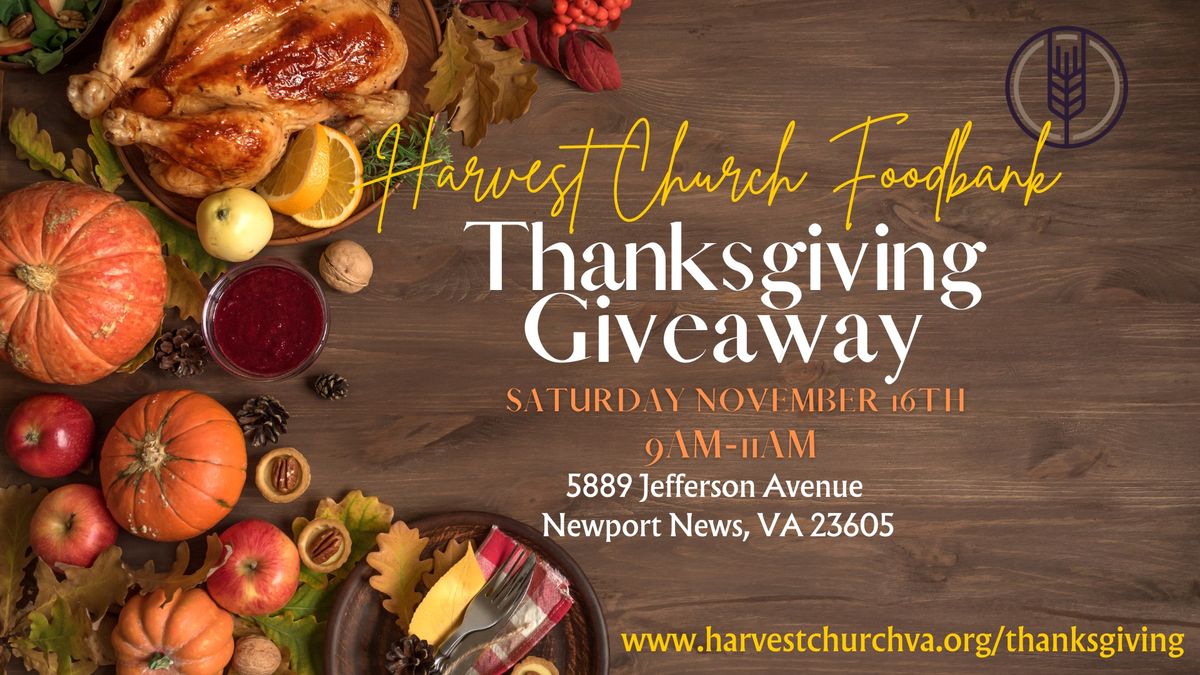 Annual Thanksgiving Giveaway