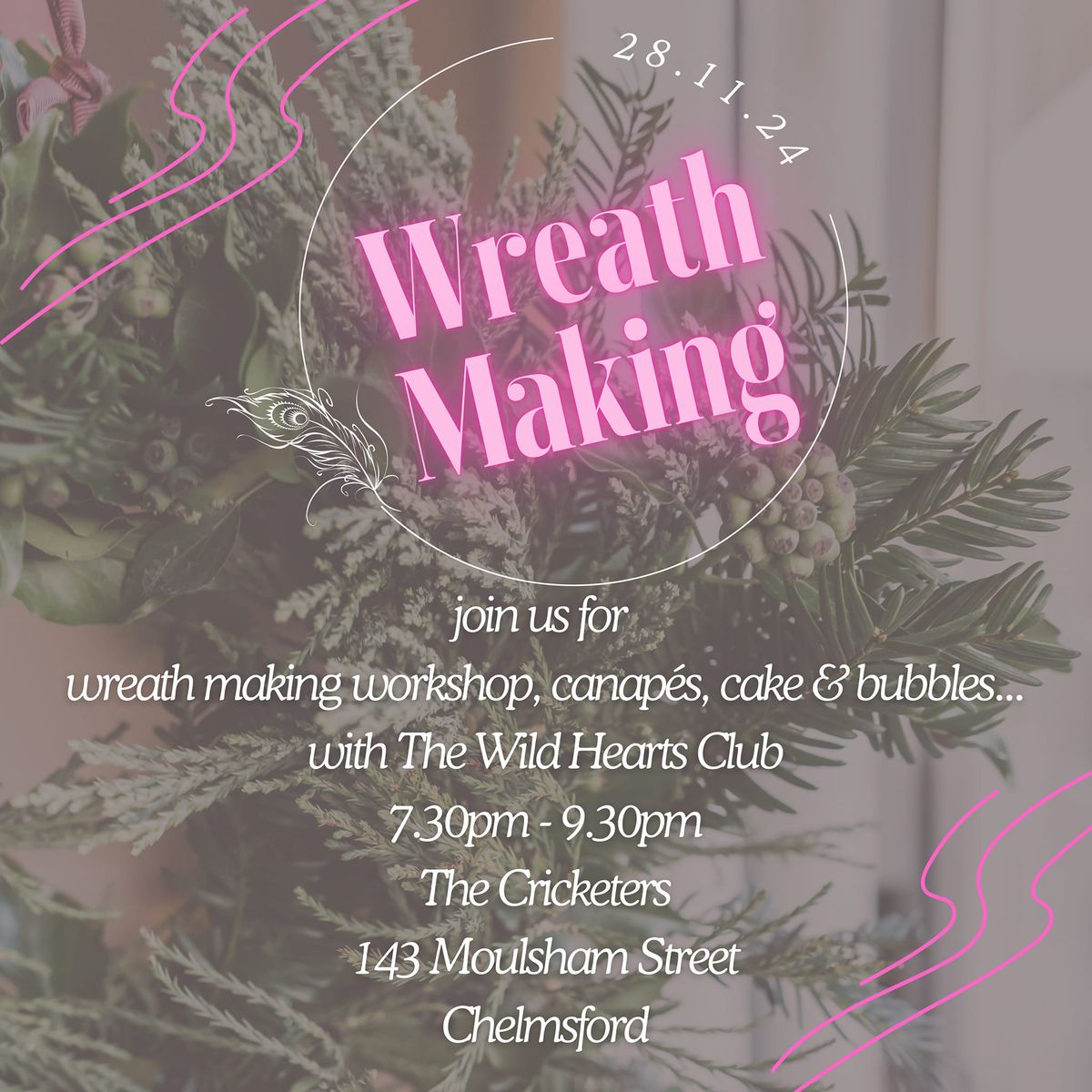 Wreath Making with The Wild Hearts