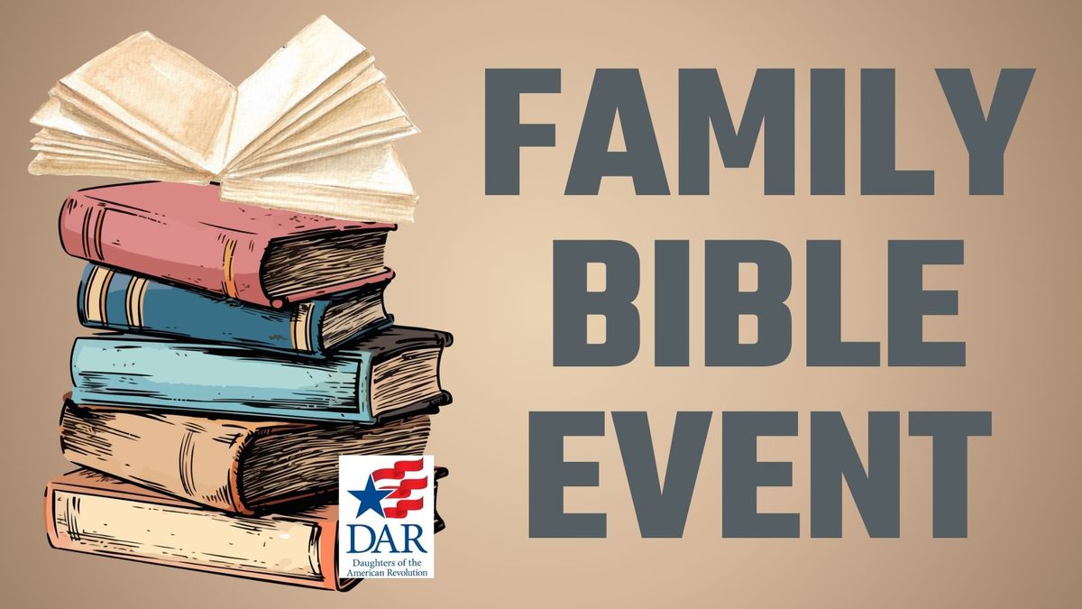 Family Bible Event