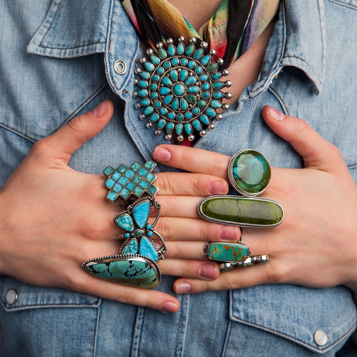 Peyote Bird talk and jewelry trunk show at Town & Ranch