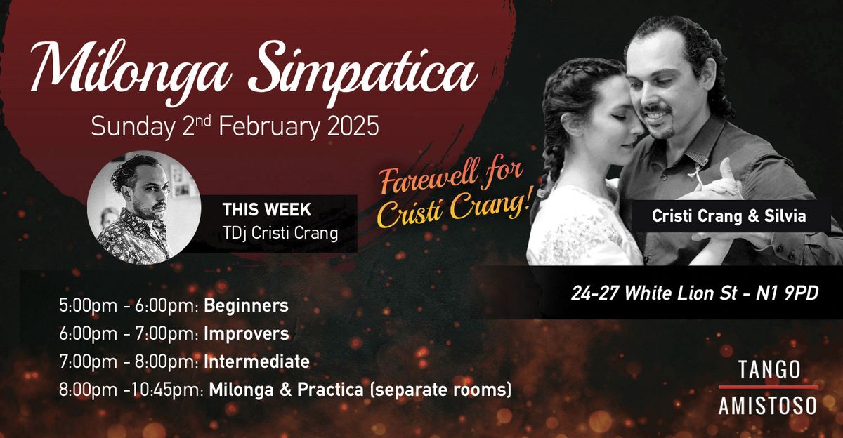 Milonga Simpatica - 02.02.2025