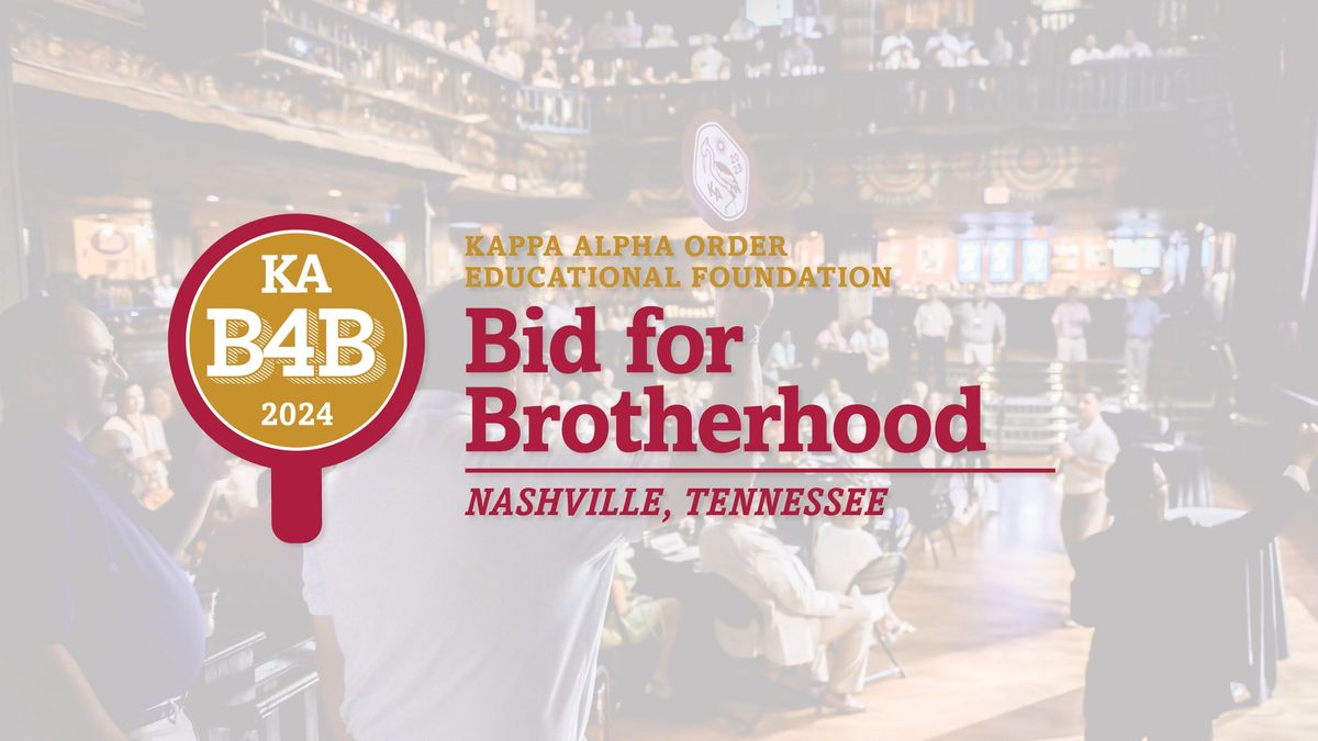 27th Annual Bid for Brotherhood