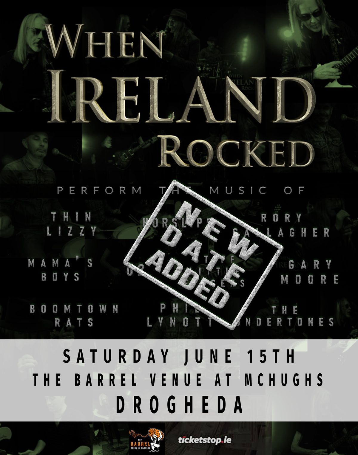 When Ireland Rocked Return To The Barrel Venue, Drogheda