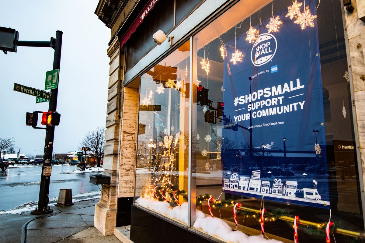 Small Business Saturday in Downtown Rutland, Vermont