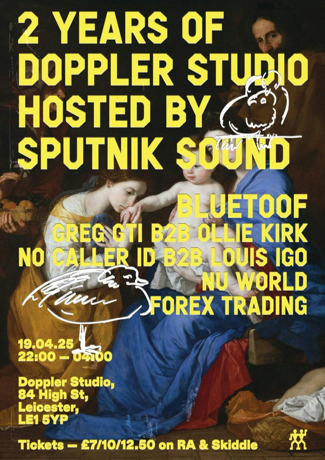 2 years of Doppler Studio w\/ Bluetoof + Sputnik Sound