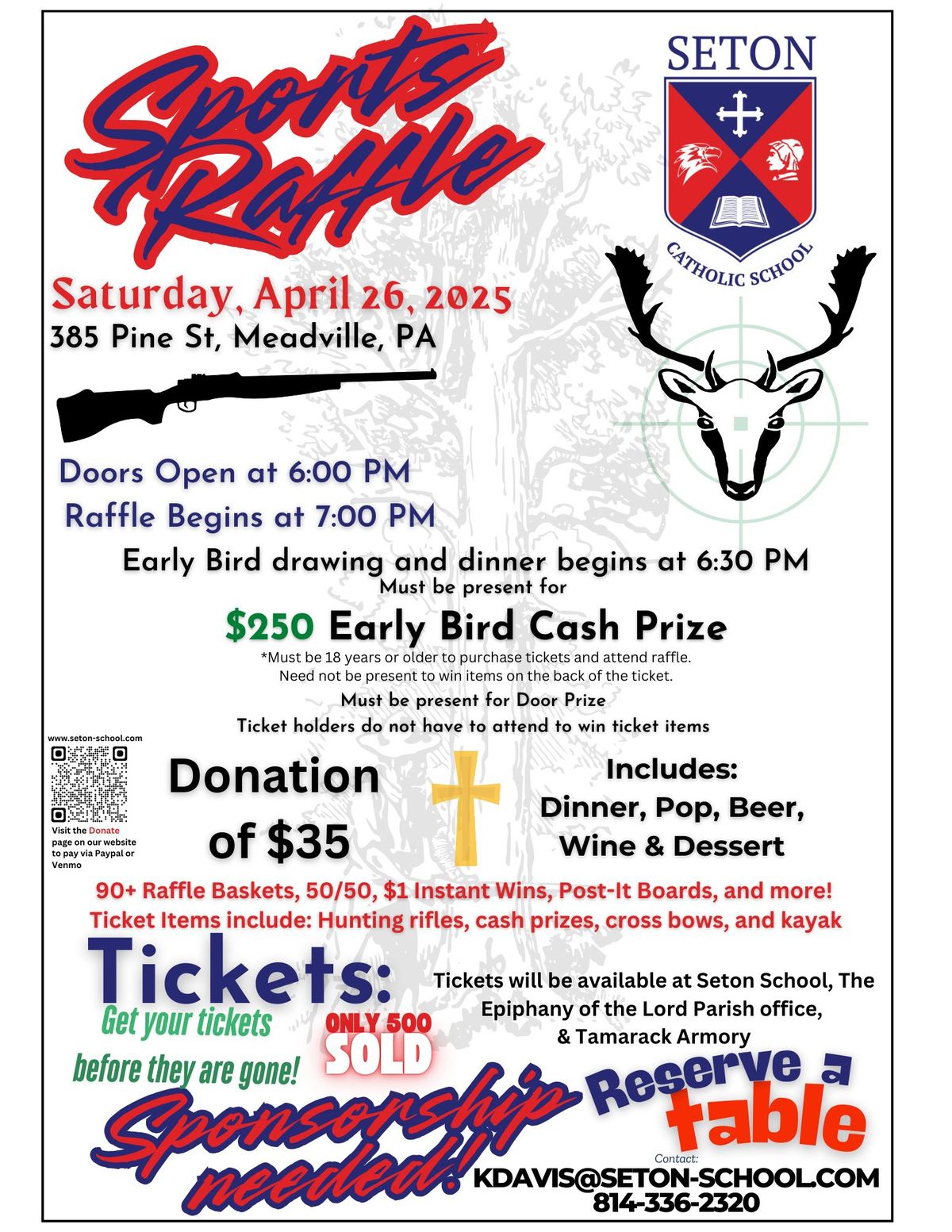 Seton School Sports Raffle