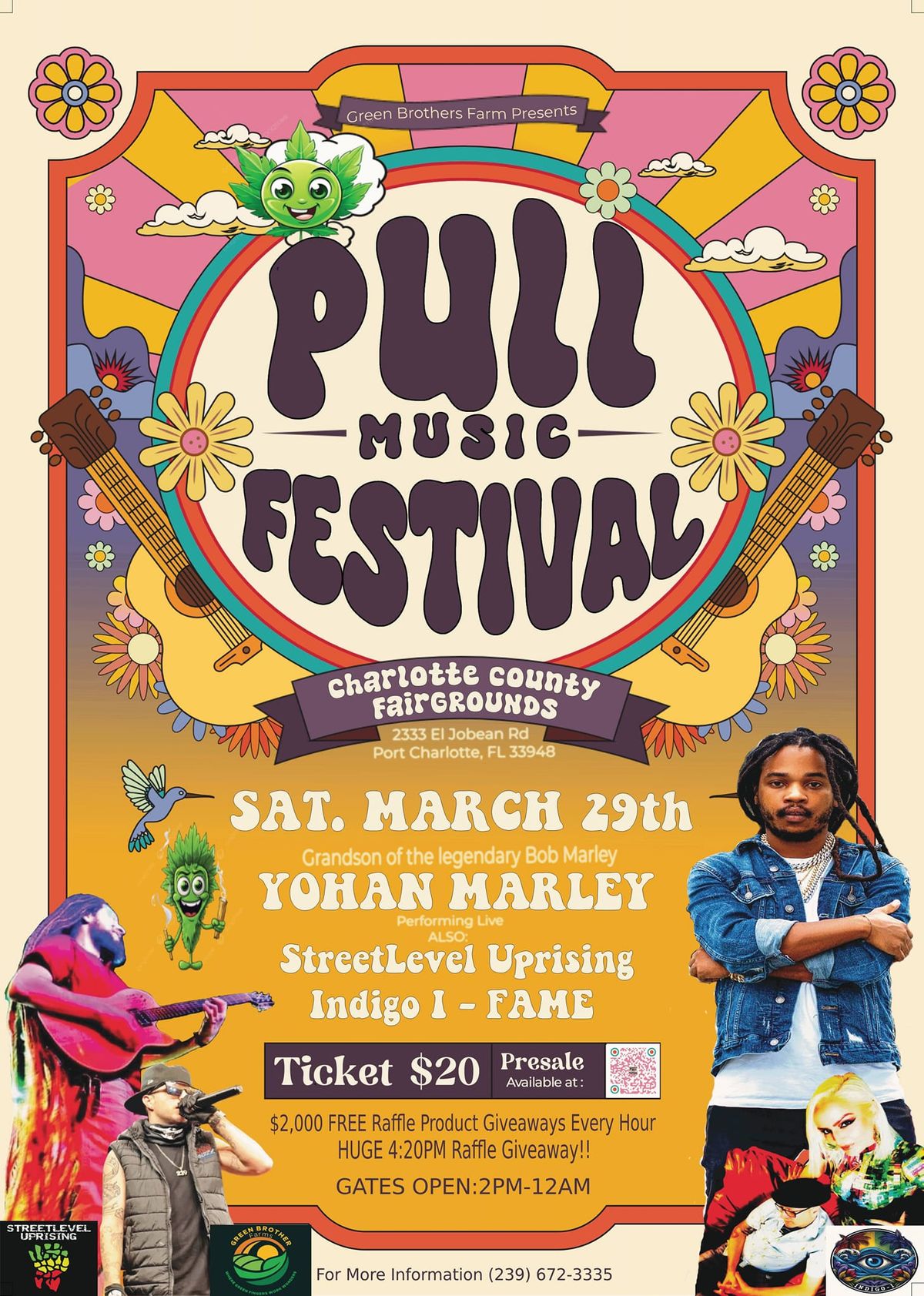 Yohan Marley $2K Product Giveaway P.U.L.L. Music Festival, Peace.Unity.Love.Life Reggae-One Love 