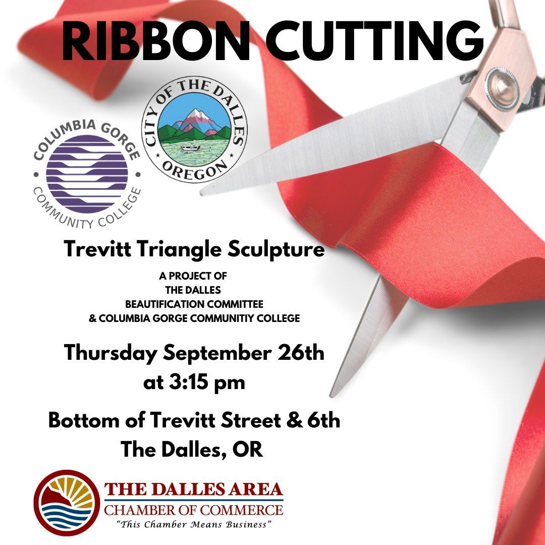 Trevitt Triangle Sculpture Ribbon Cutting 