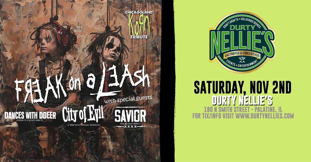 Tributes to Korn, System of a Down, Avenged Sevenfold & Rise Against at Durty Nellie's (Palatine)