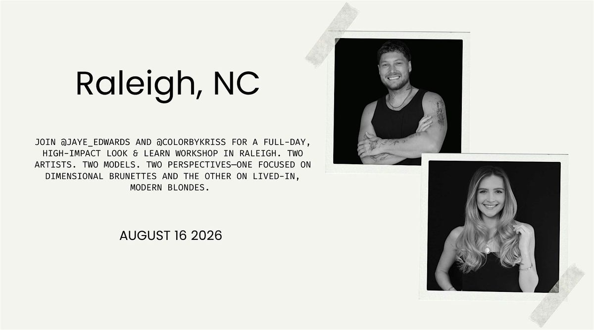 Jaye and Kriss - Raleigh, NC August 16