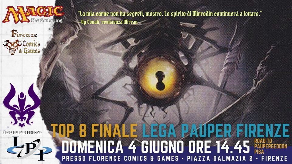 Top8 Finale Lega Pauper Firenze - Road to Paupergeddon Pisa 2023
