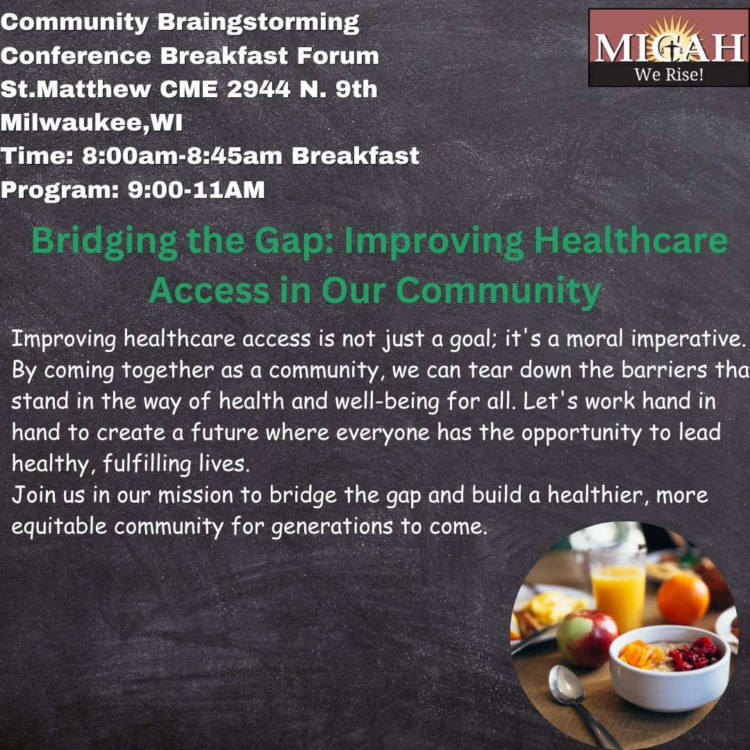 Bridging the Gap, Improving Healthcare access in our community