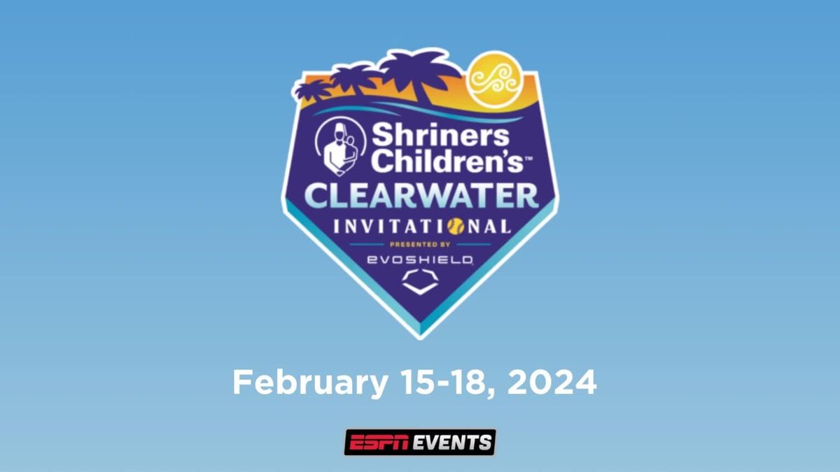 Shriners Children's Clearwater Invitational at Eddie C. Moore Softball Complex
