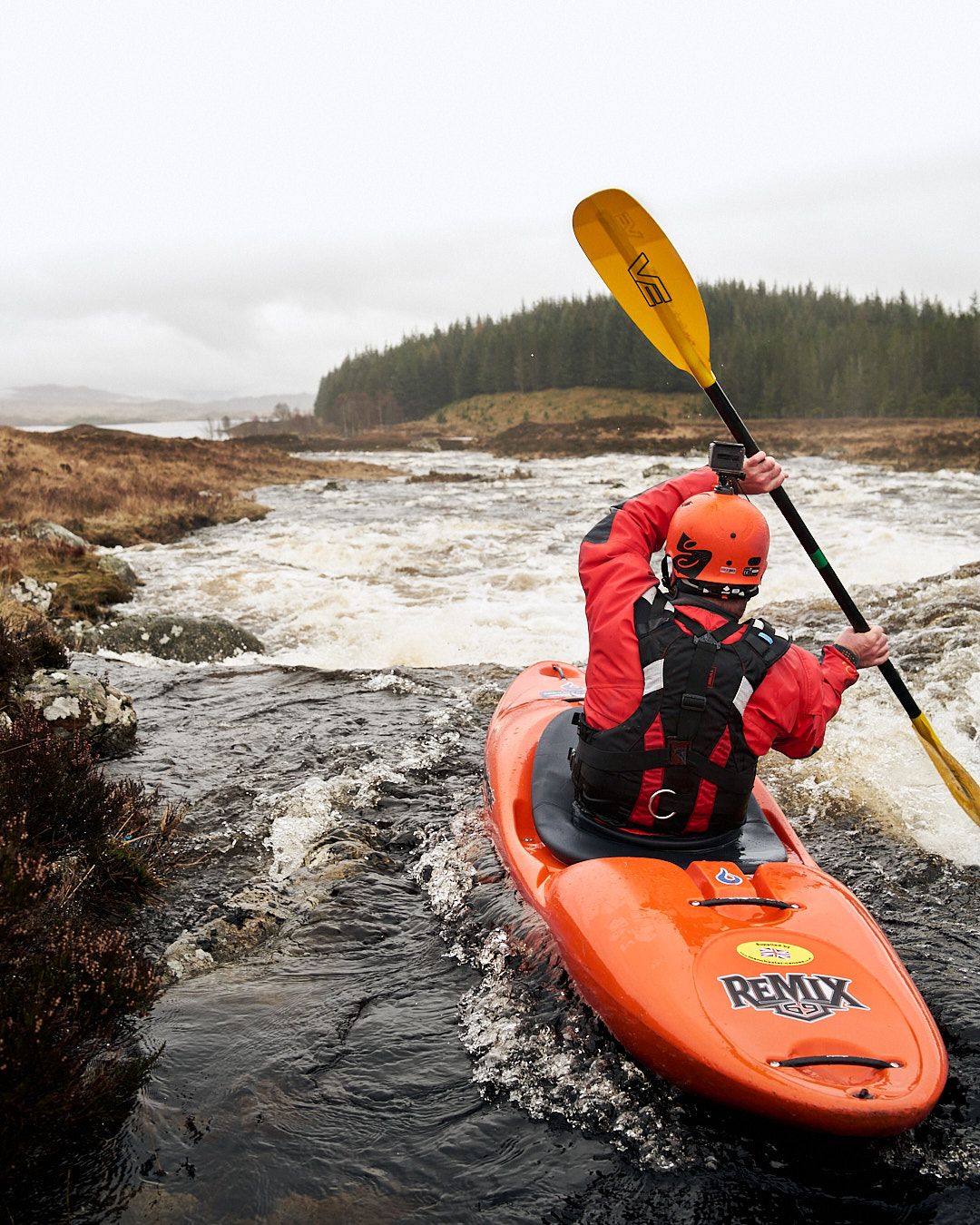 BC  White Water Kayak Leader Training