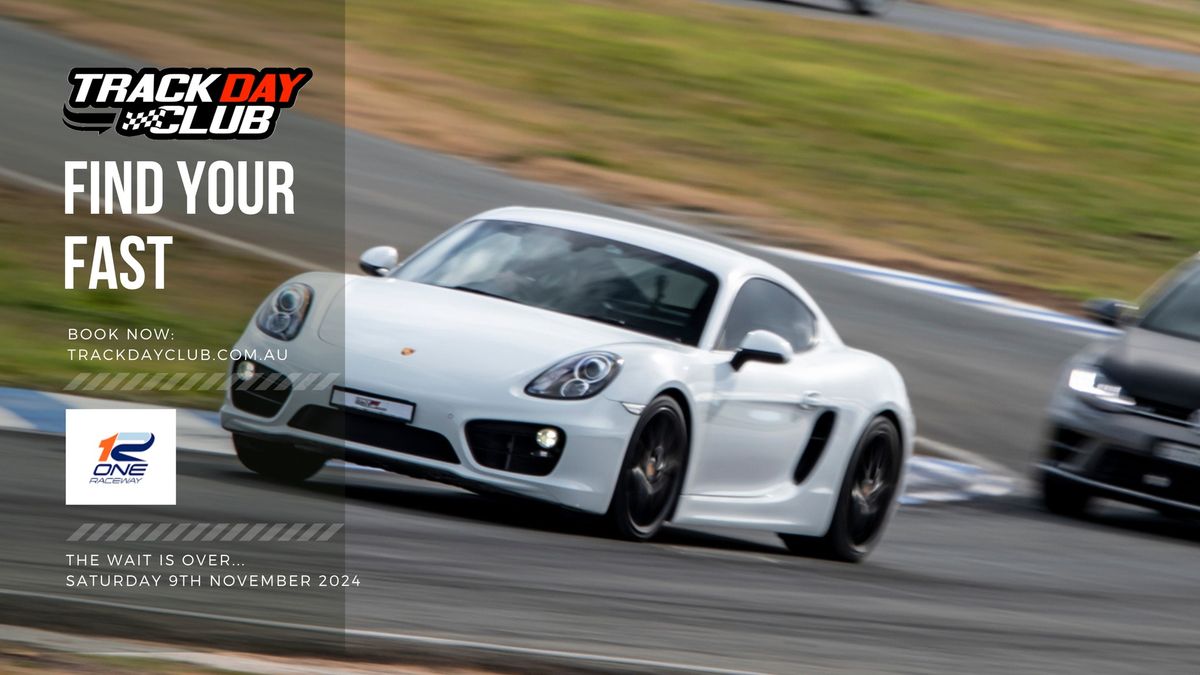 TRACK DAY CLUB\u00ae TRACK DAY Saturday 9th November 2024