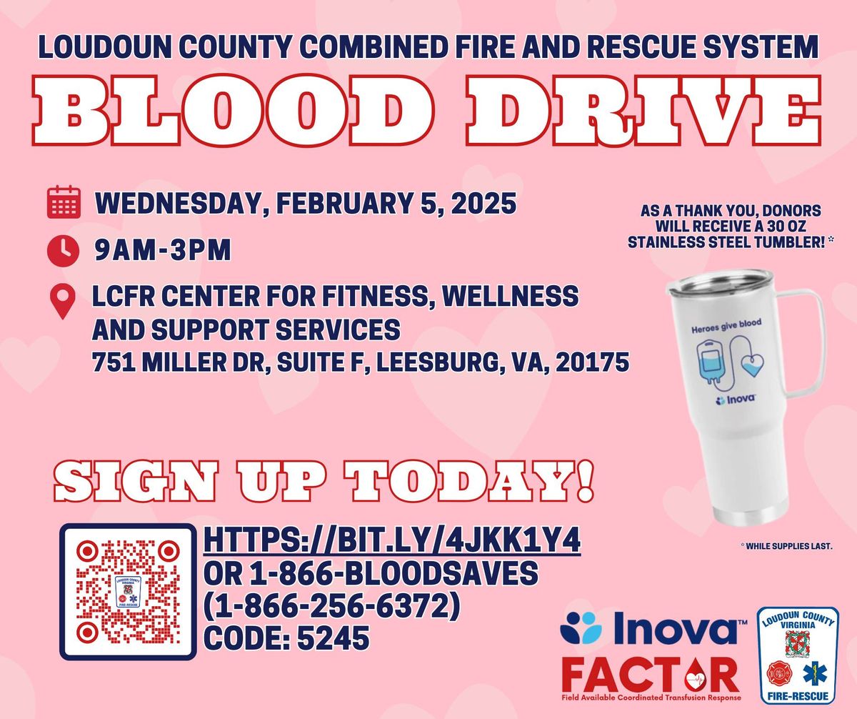 LC-CFRS Blood Drive