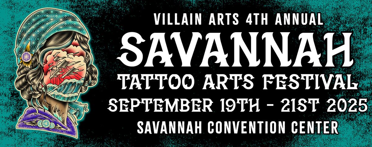 Savannah Tattoo Arts Festival - 3 Day Pass