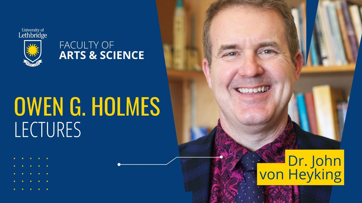 Owen G. Holmes Lectures | Loneliness, Scientific Authority, and Platonic Couches