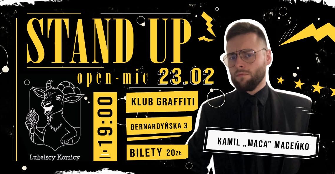 Stand-up Open Mic w Lublinie vol. 6