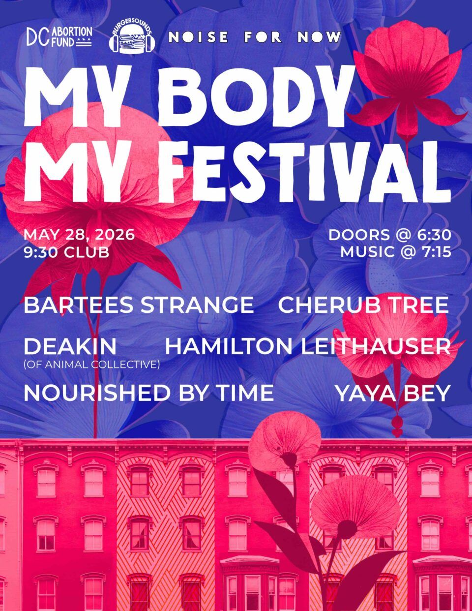 2026 My Body My Festival - Thursday at 9:30 Club