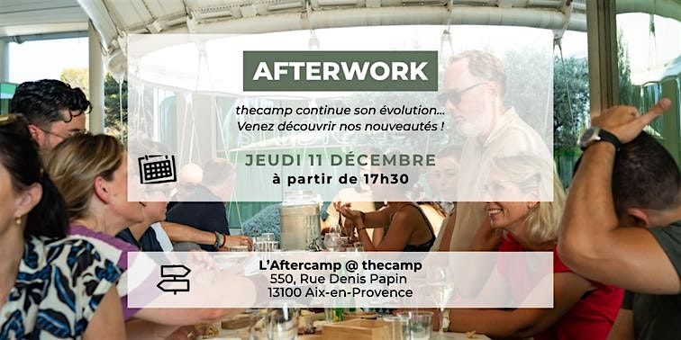 Afterwork \u00e0 thecamp