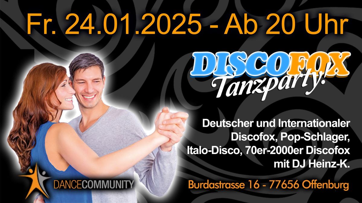 DISCOFOX TANZPARTY in Offenburg