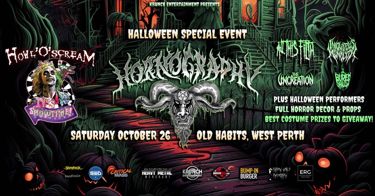 Hornography: Halloween \/ Howl 'O' Scream October 26