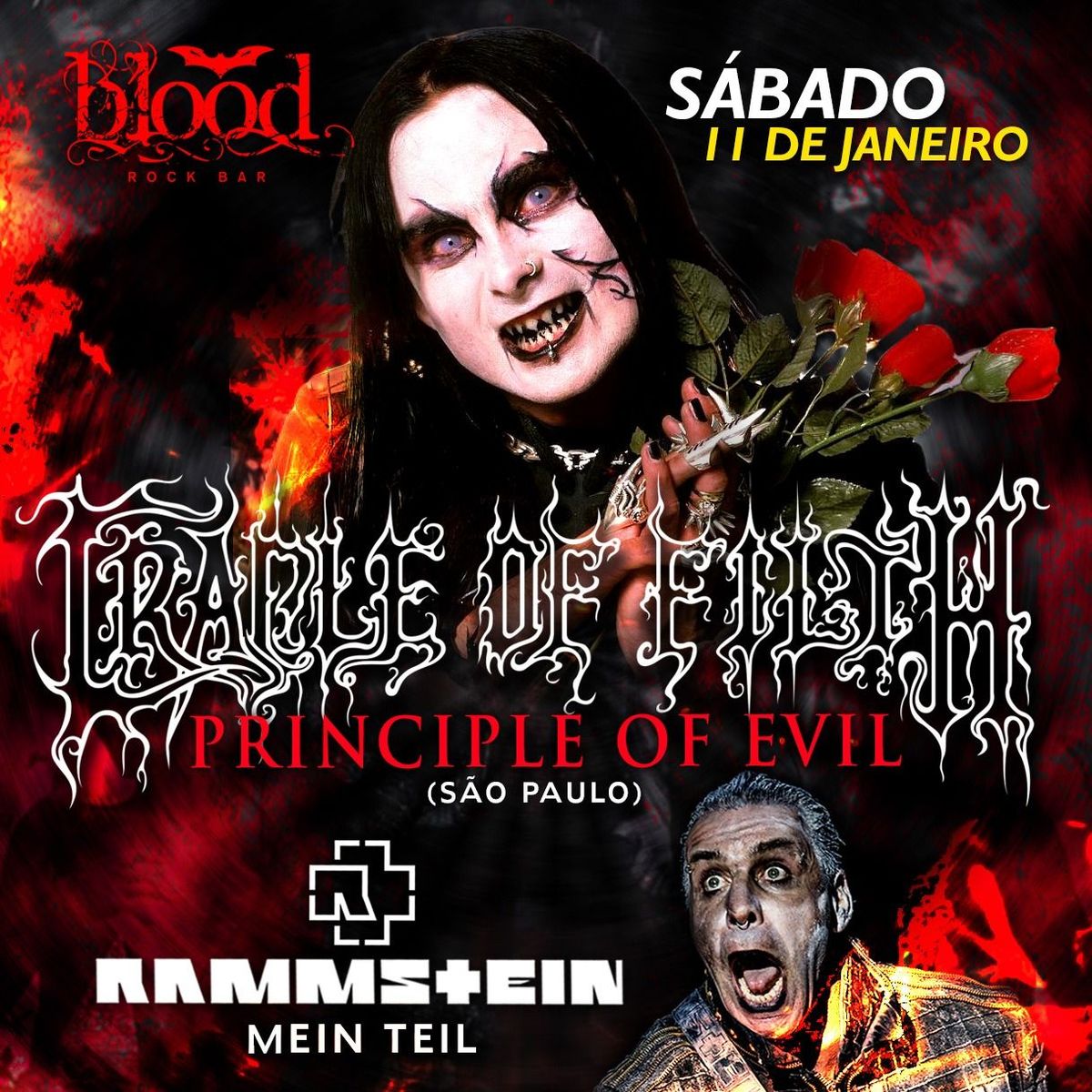 Cradle of Filth e Rammstein