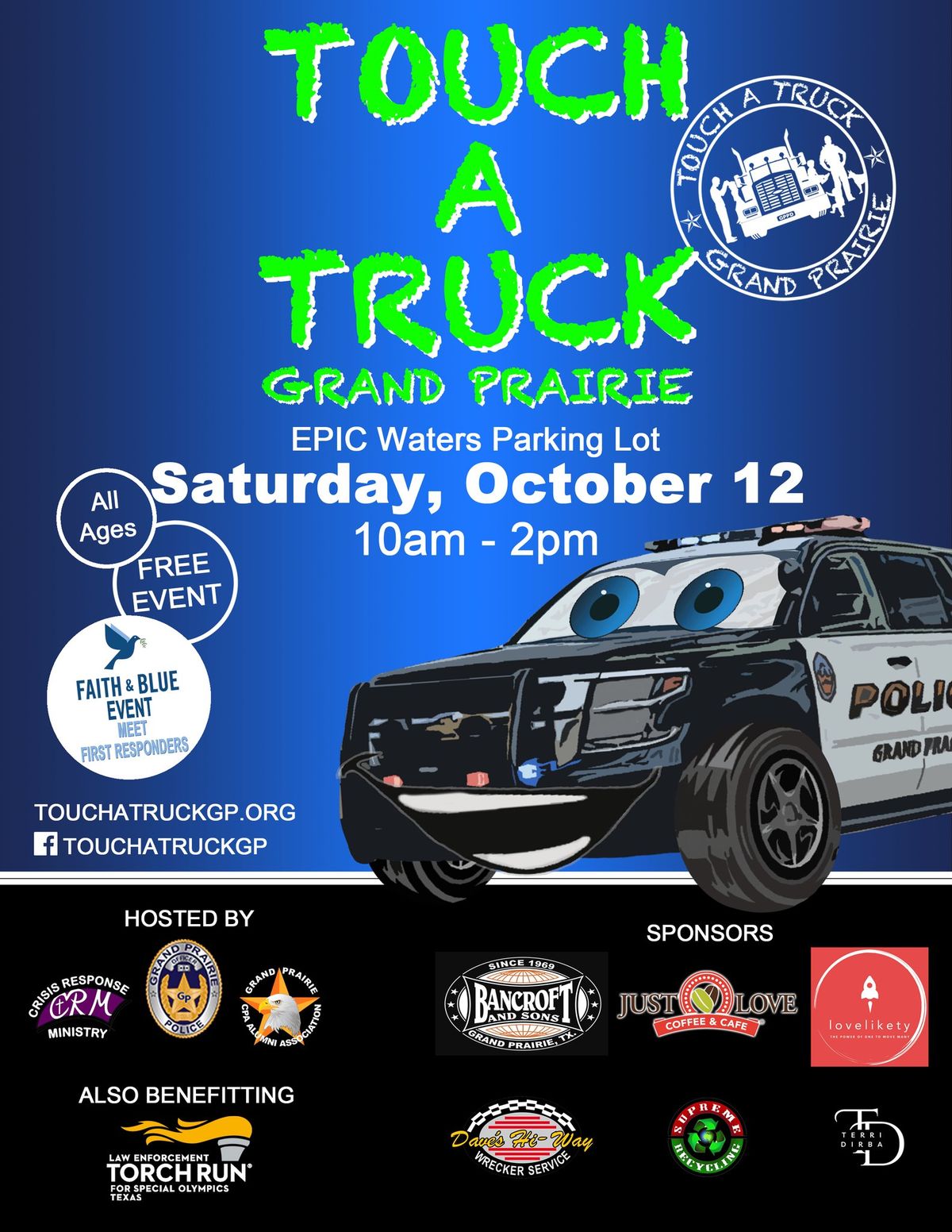 Touch A Truck Grand Prairie