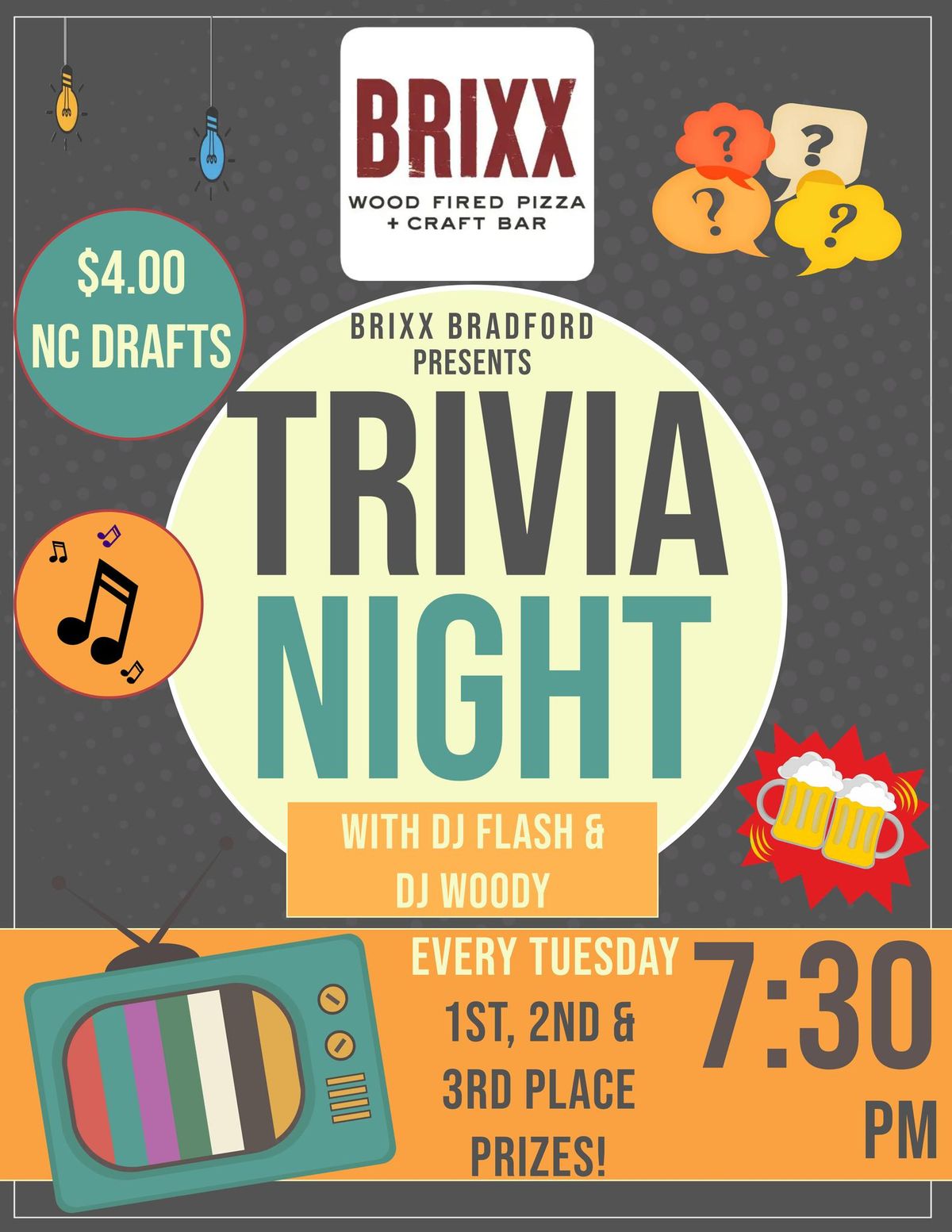 Tuesday Night Trivia is back