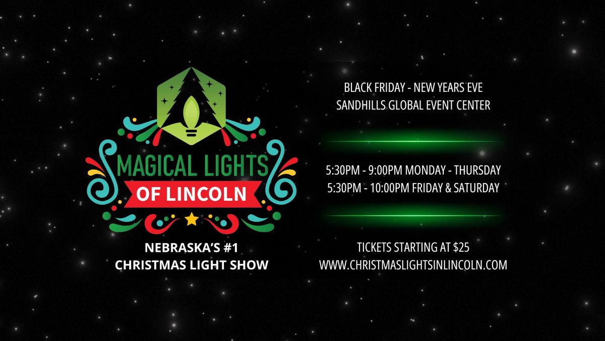 Magical Lights of Lincoln: Nebraska's #1 Christmas Light Show