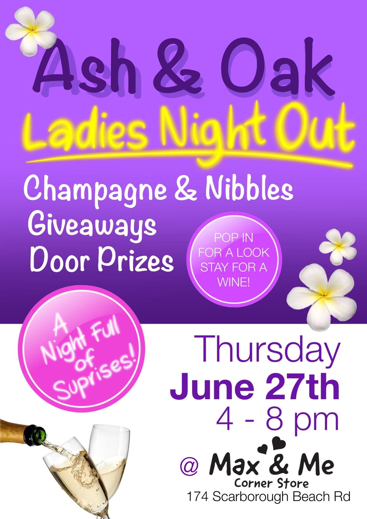 Ash and Oak Ladies Night Out! 