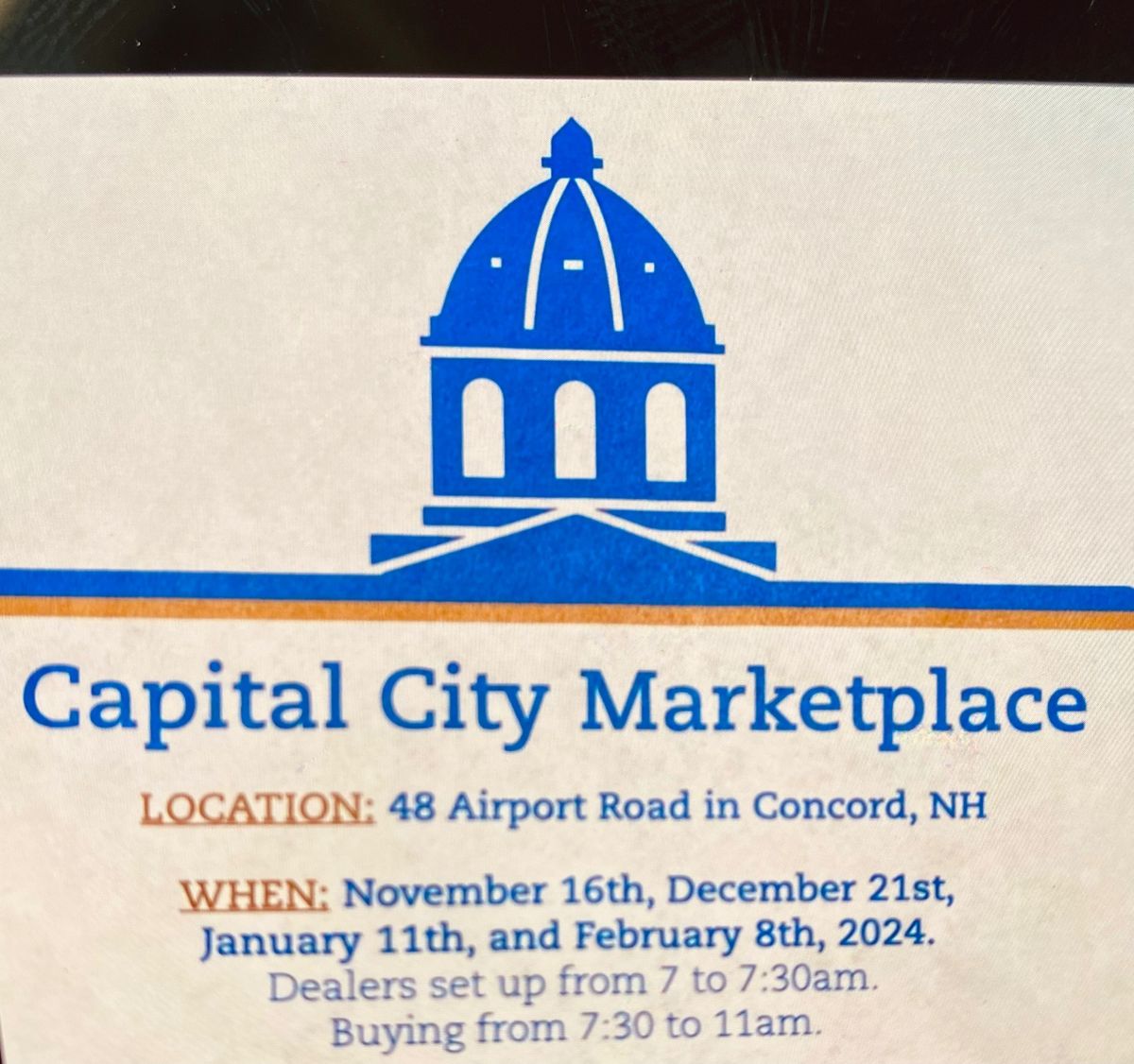 Capital City Marketplace Indoor Flea Market Antique Show Estates 20 + Dealers 