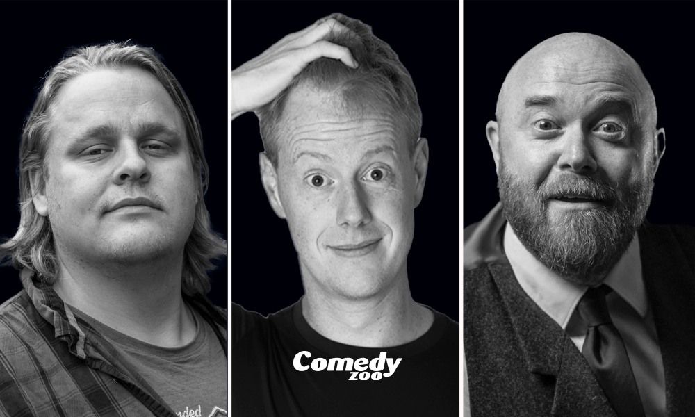 English Comedy Night: Henrik Danielsen, Conrad Molden & Adrian Mackinder