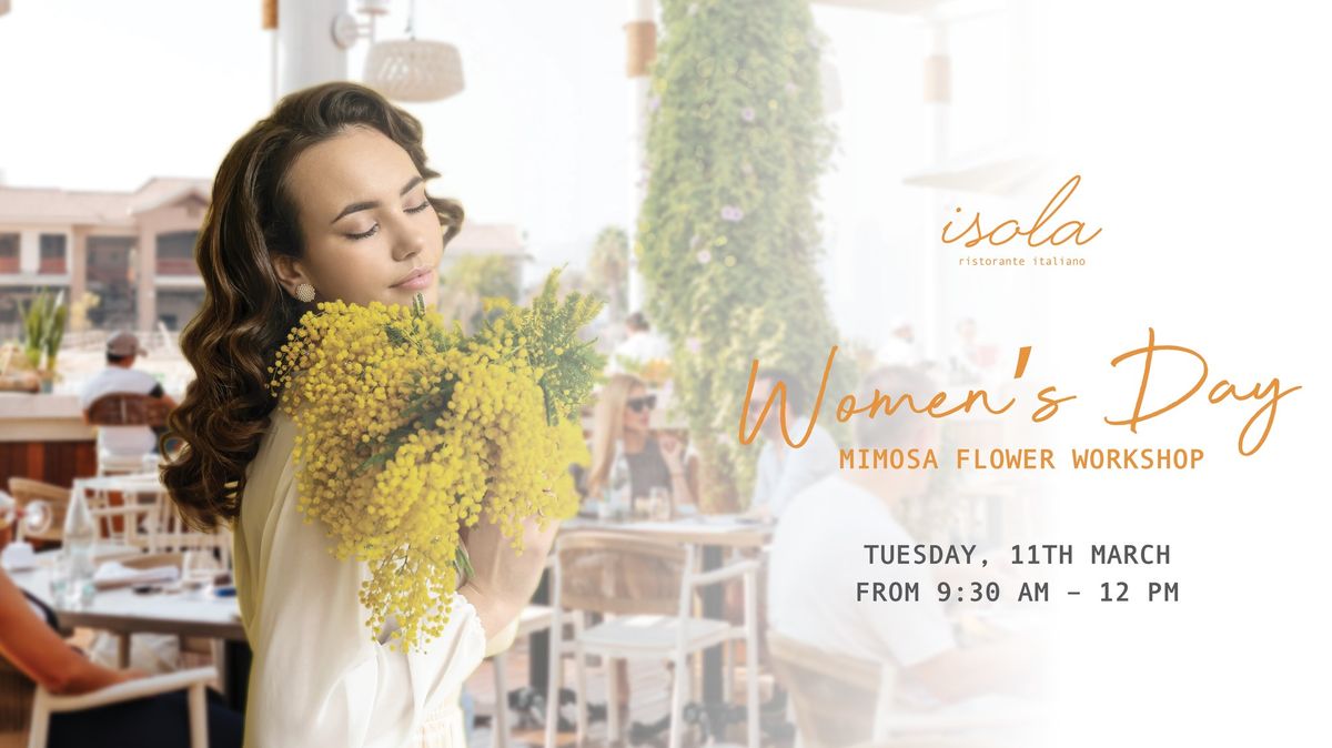 Women's Day - Mimosa Flower Workshop