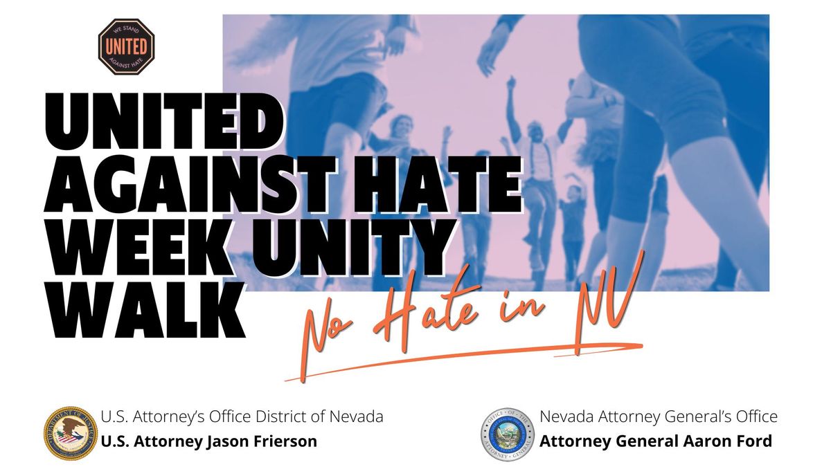 United Against Hate Week Unity Walk