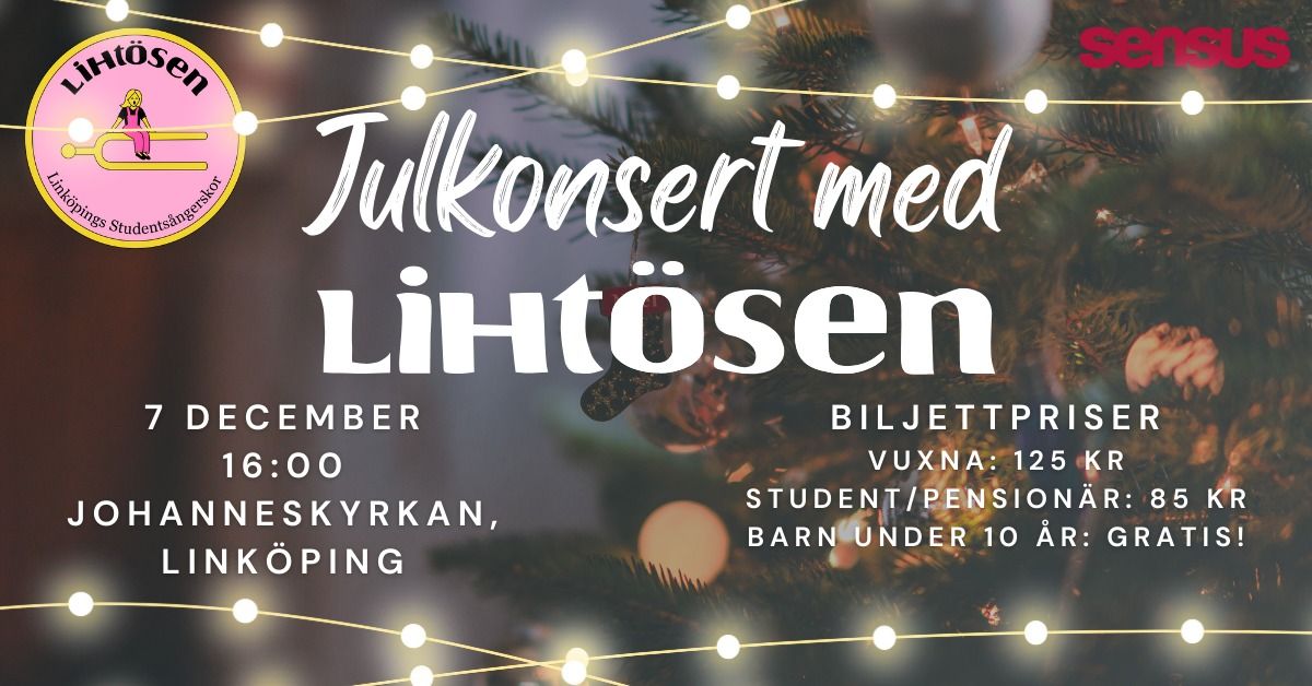 Julkonsert med LiHt\u00f6sen