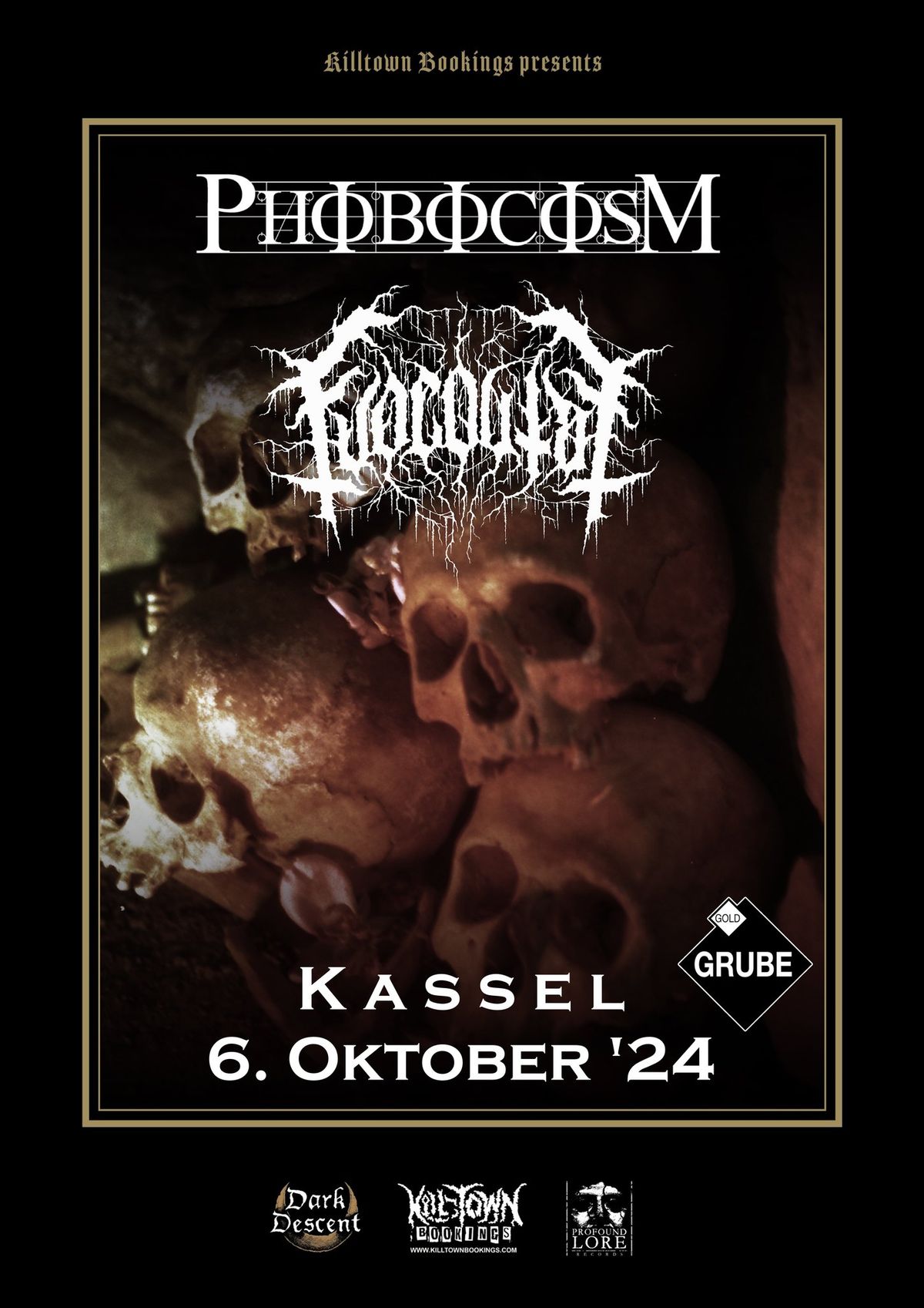 PHOBOCOSM + FUOCO FATUO @ Goldgrube Kassel