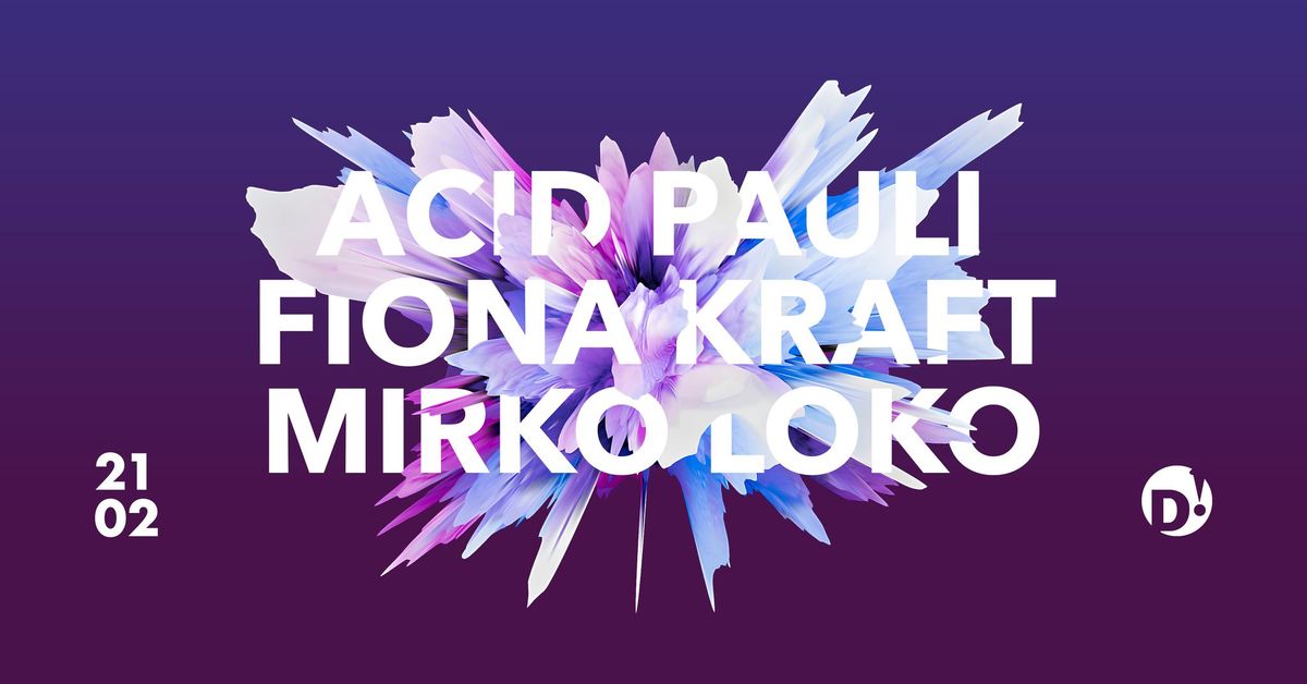 Acid Pauli, Fiona Kraft, Mirko Loko => Ritual