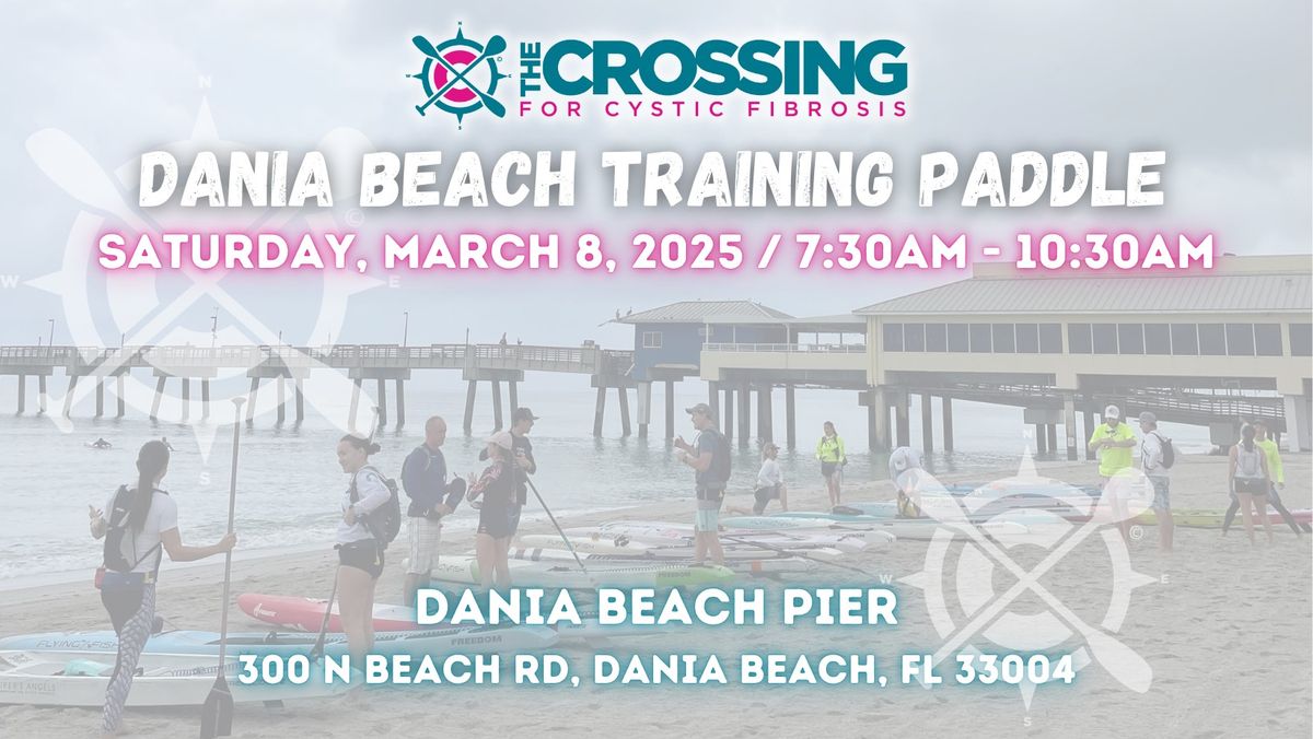 X4CF Dania Beach Ocean Training & Boat Drafting Paddle