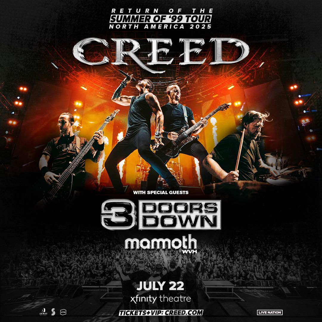 Creed at Xfinity Theatre