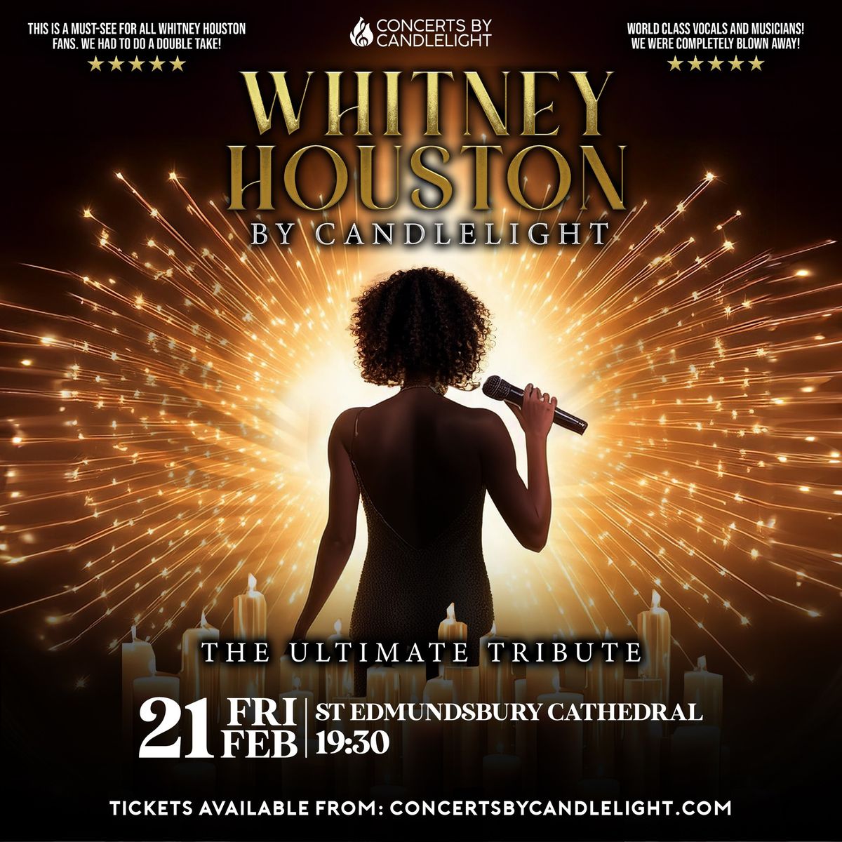 Whitney Houston By Candlelight at St Edmundsbury Cathedral