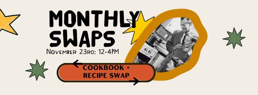 Cookbook + Recipe Swap 