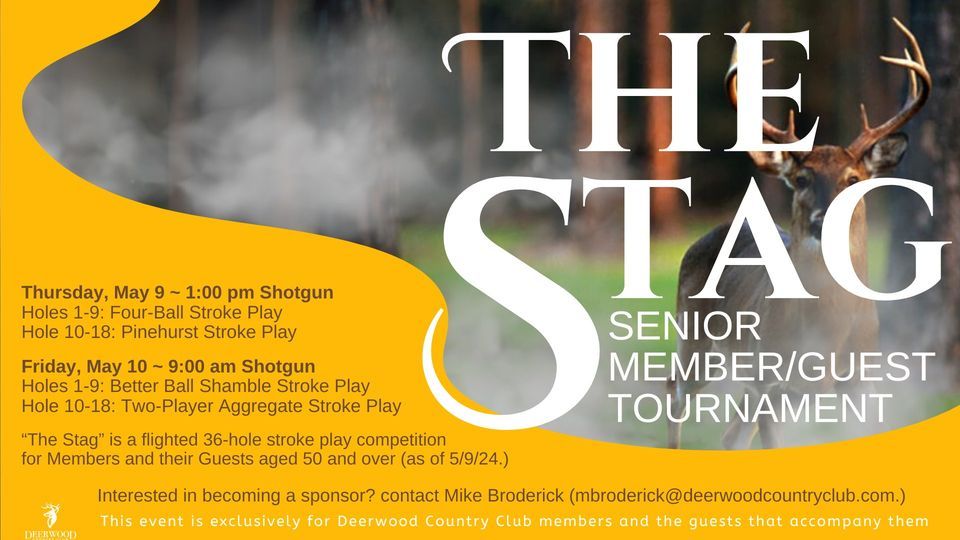 The Stag Senior Member-Guest Golf Tournament